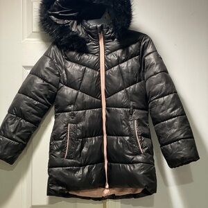 Kids 10/12 Michael Kors Girls Puffer Coat